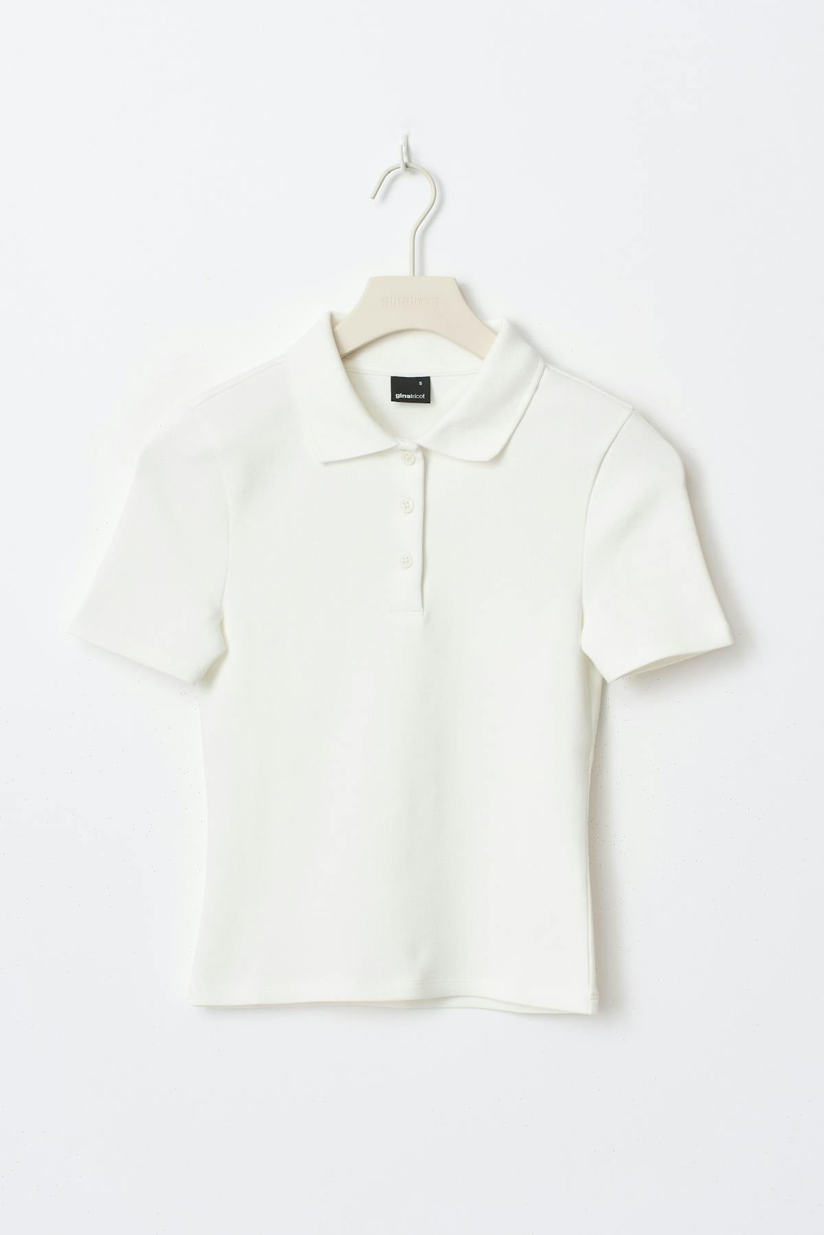 Collar top - Sycamore/gardenia