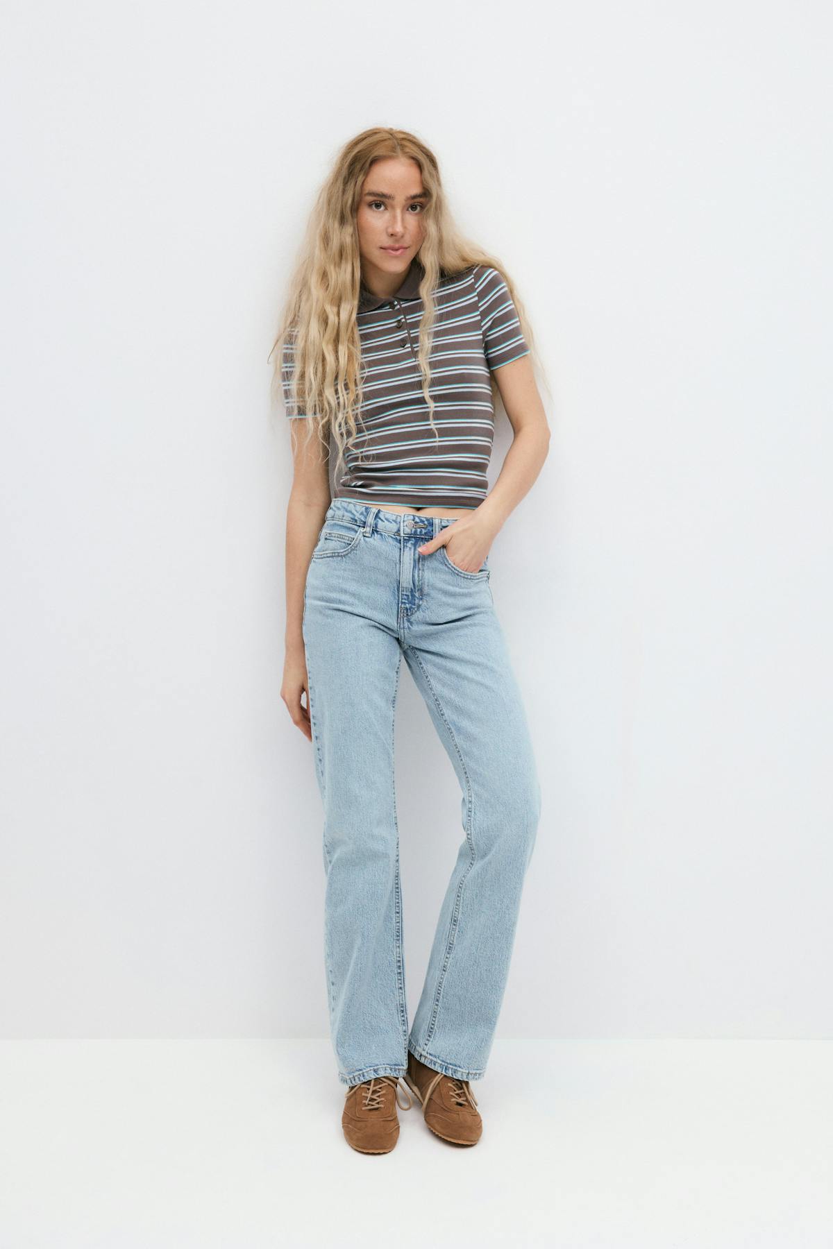 Collar top - Stripe