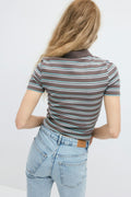 Collar top - Stripe