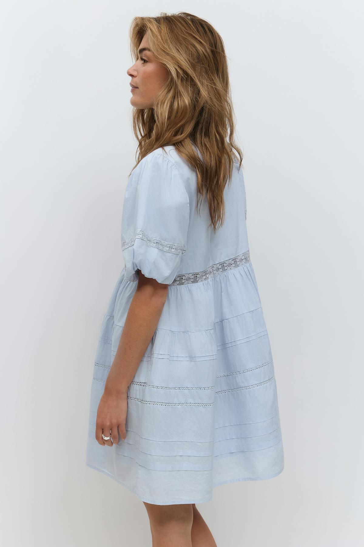 Loose mini dress - Blanc