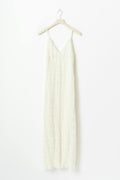 V-neck maxi dress