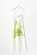 Satin dress - Flower