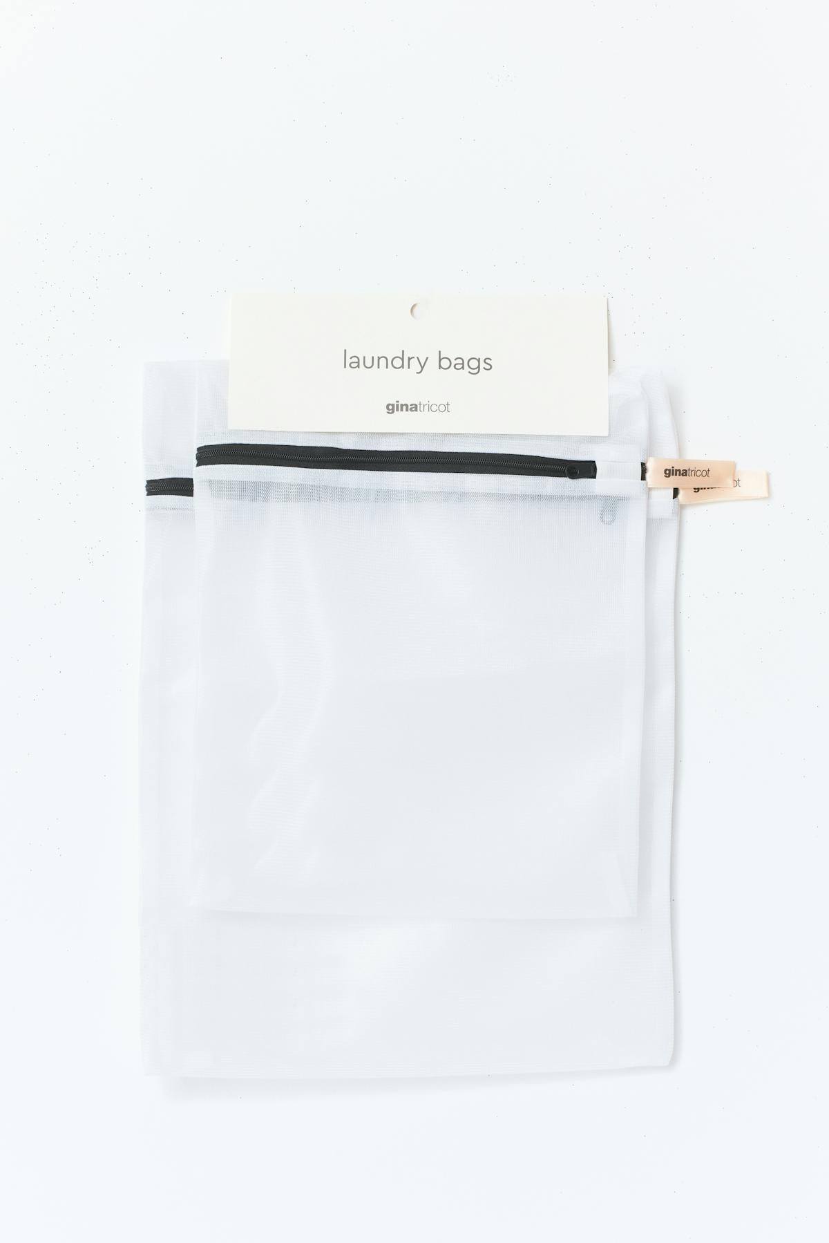 2-pack laundry bags - Blanc