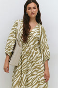 Maxi lacing dress - Zebra