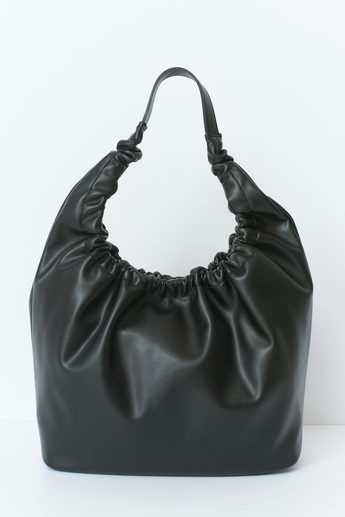 Gathered tote bag
