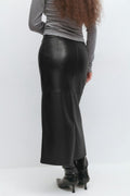 Pu skirt - Noir