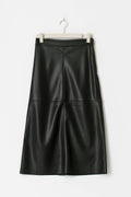 Pu skirt - Noir