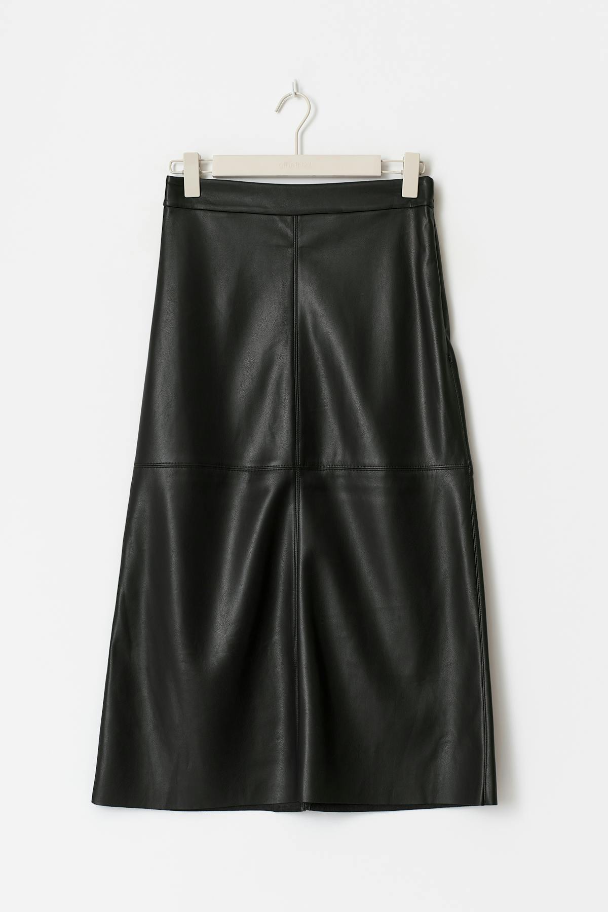 Pu skirt - Noir