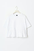 Frill tee - Blanc