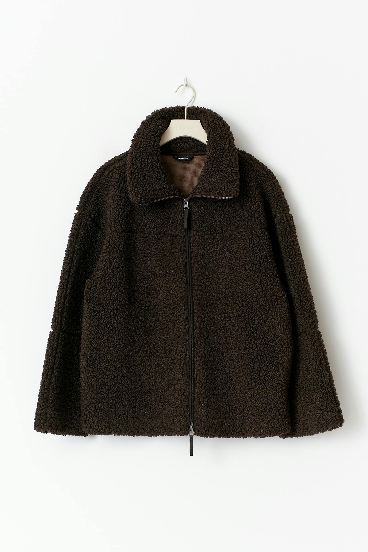 Pile zip jacket - Falcon