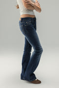 Ultra low bootcut jeans - Gris