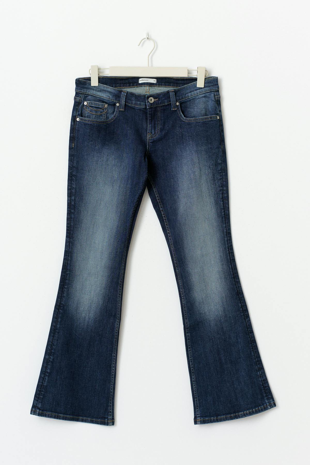 Ultra low bootcut jeans - Gris