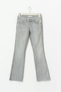 Ultra low bootcut jeans - Gris