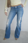 Iconic twisted jeans - Bleu clair