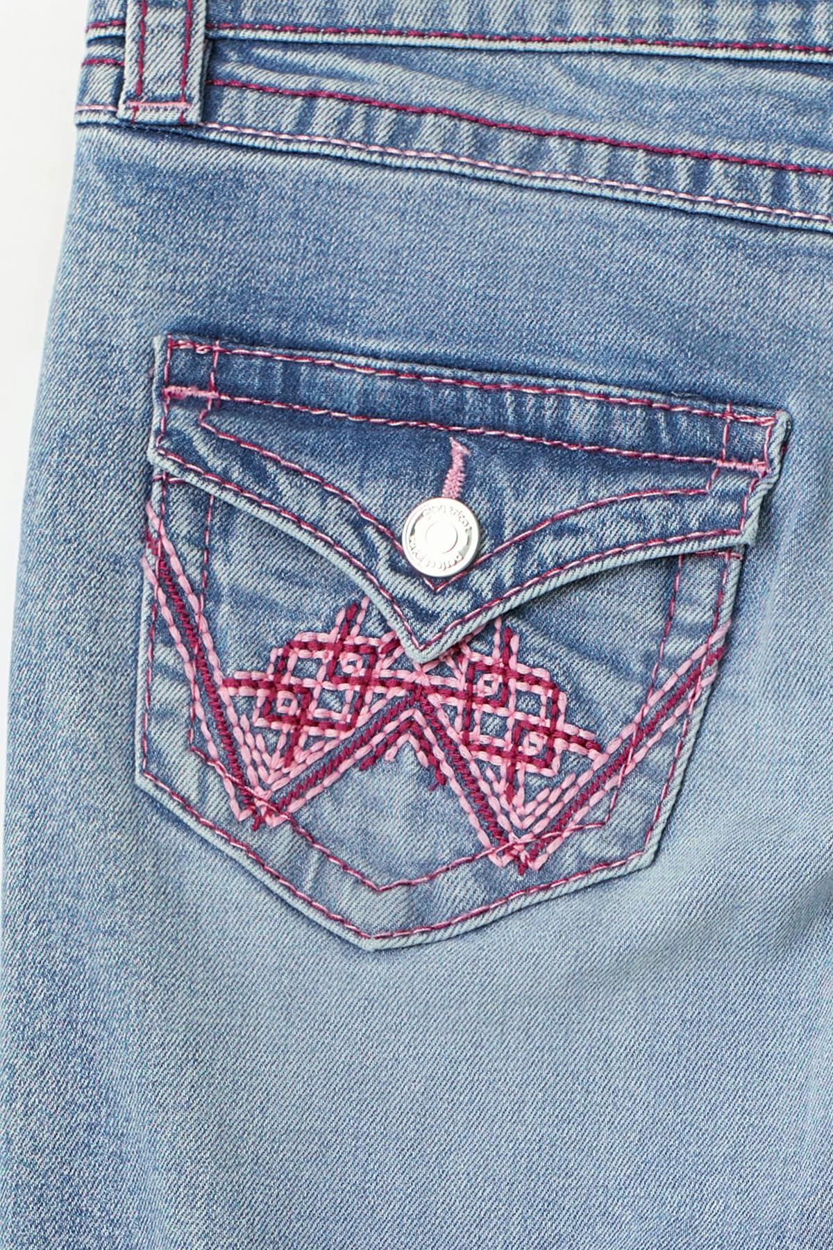 Iconic twisted jeans - Lt blue destroy