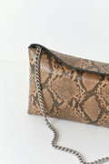 Slouchy clutch bag - Rose