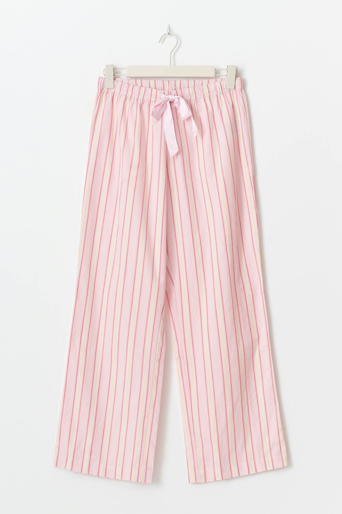Poplin pyjamas trousers - Multi pink