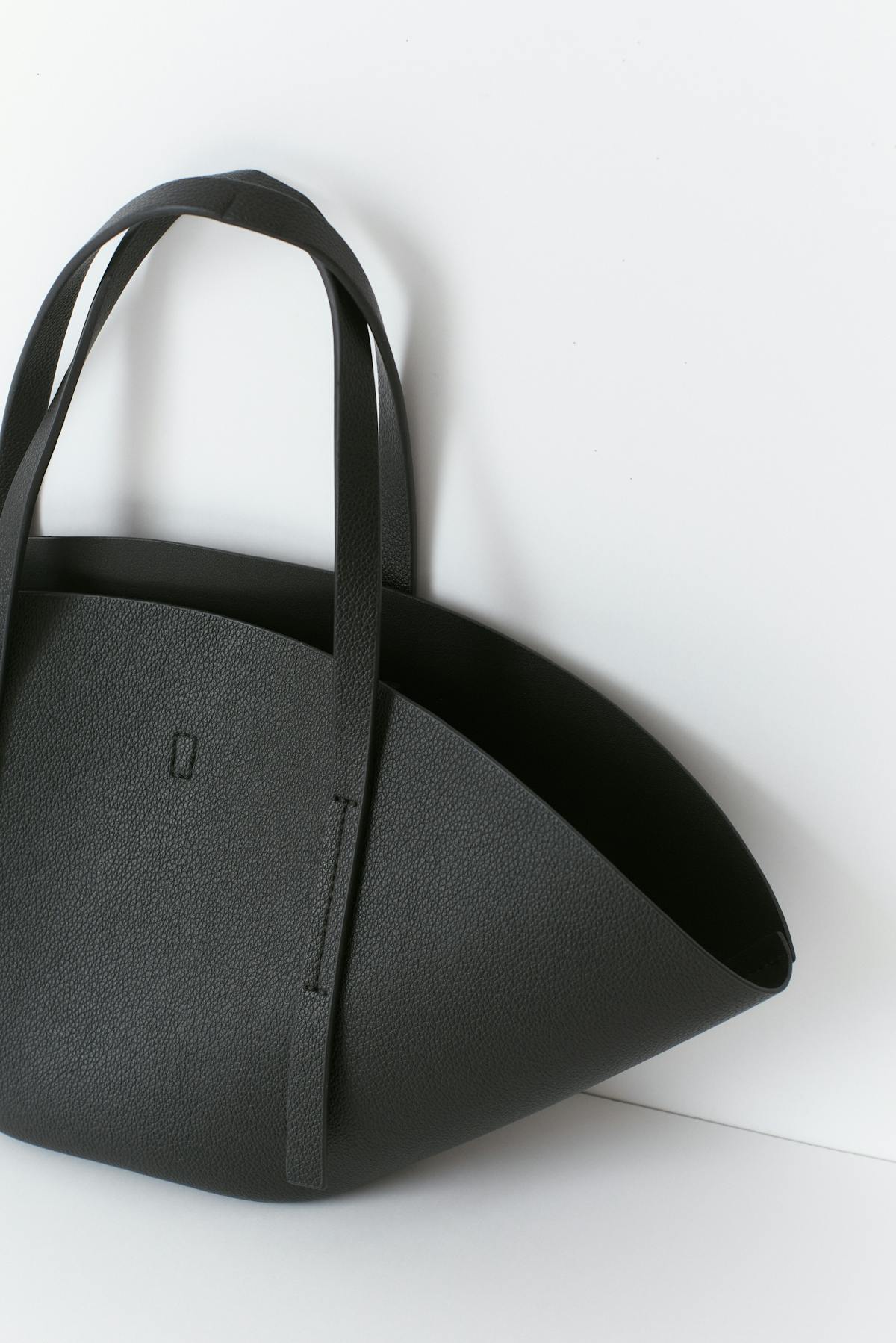 Small wide shopper bag