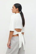 Tie back tee - Java