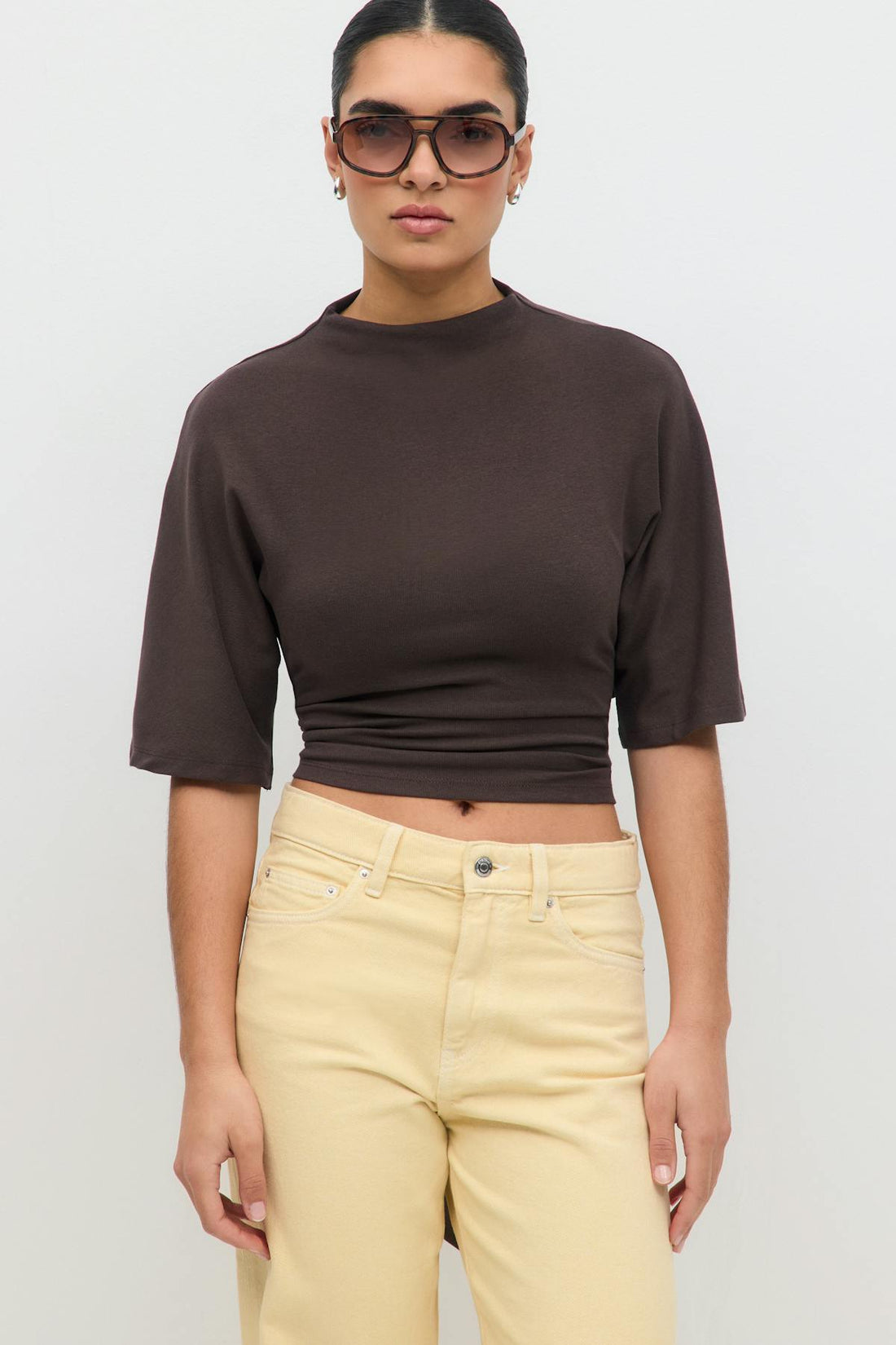 Tie back tee - Java