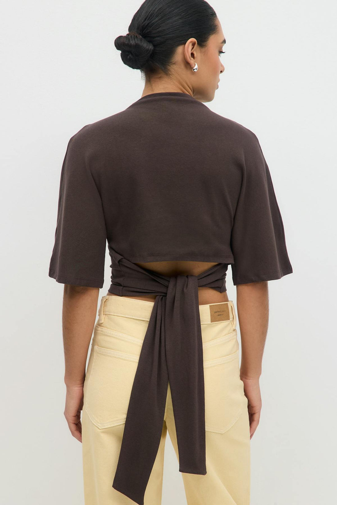 Tie back tee - Java