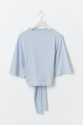 Tie back tee - Ballet slipper