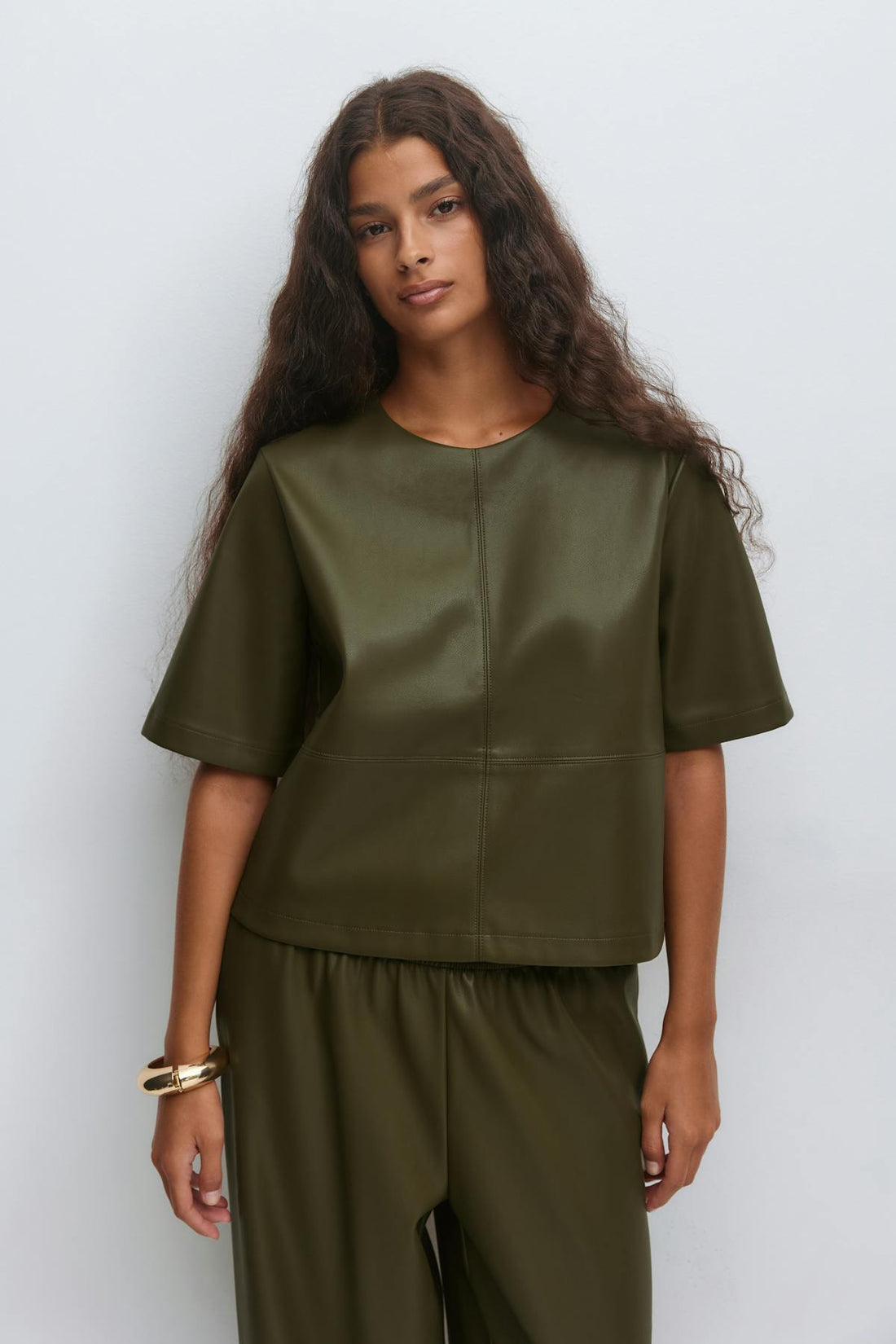 Pu boxy tee - Sea turtle