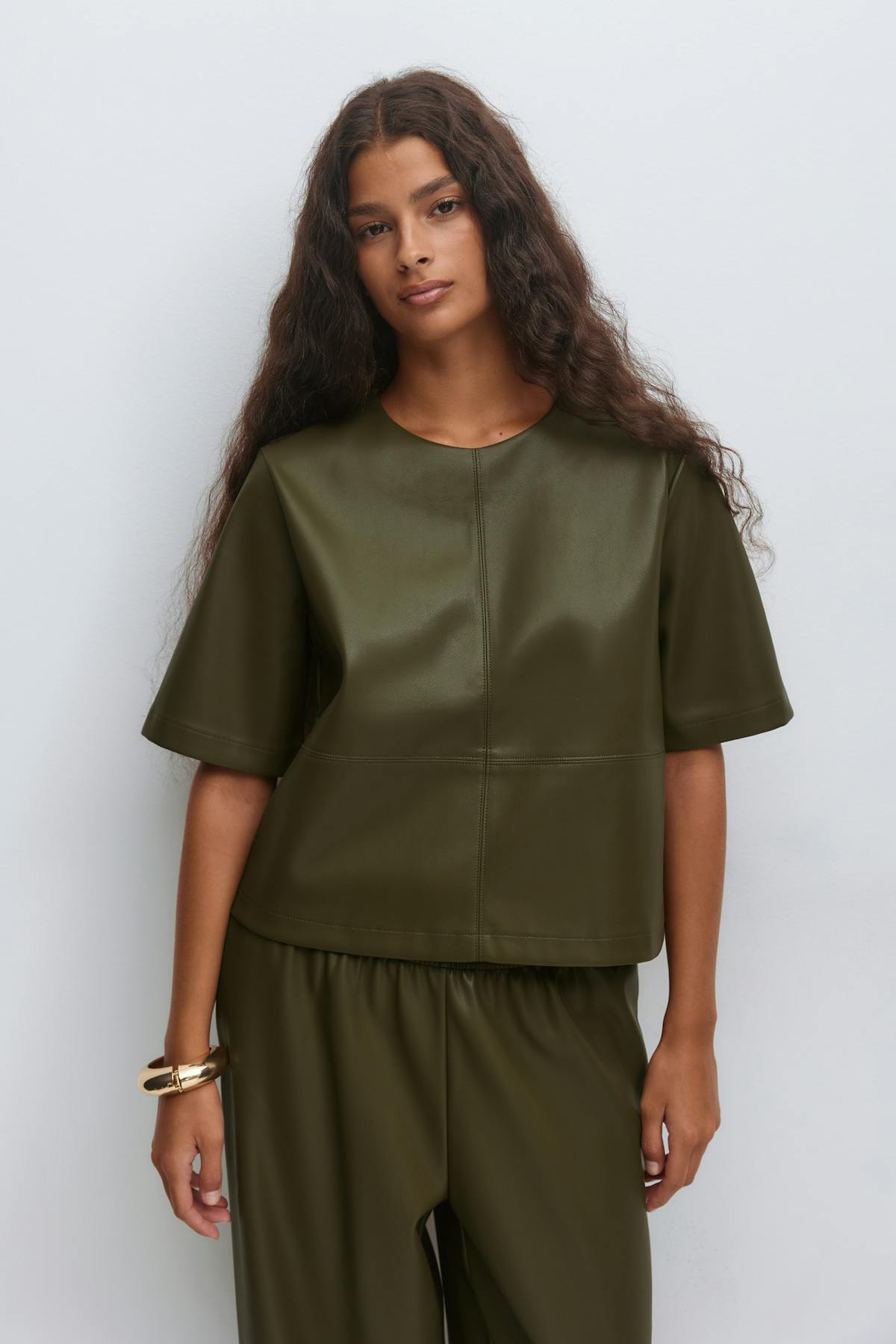 Pu boxy tee - Sea turtle