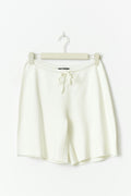 Bermuda knitted shorts - Gardenia