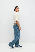 Drapy top - Whitecap gray