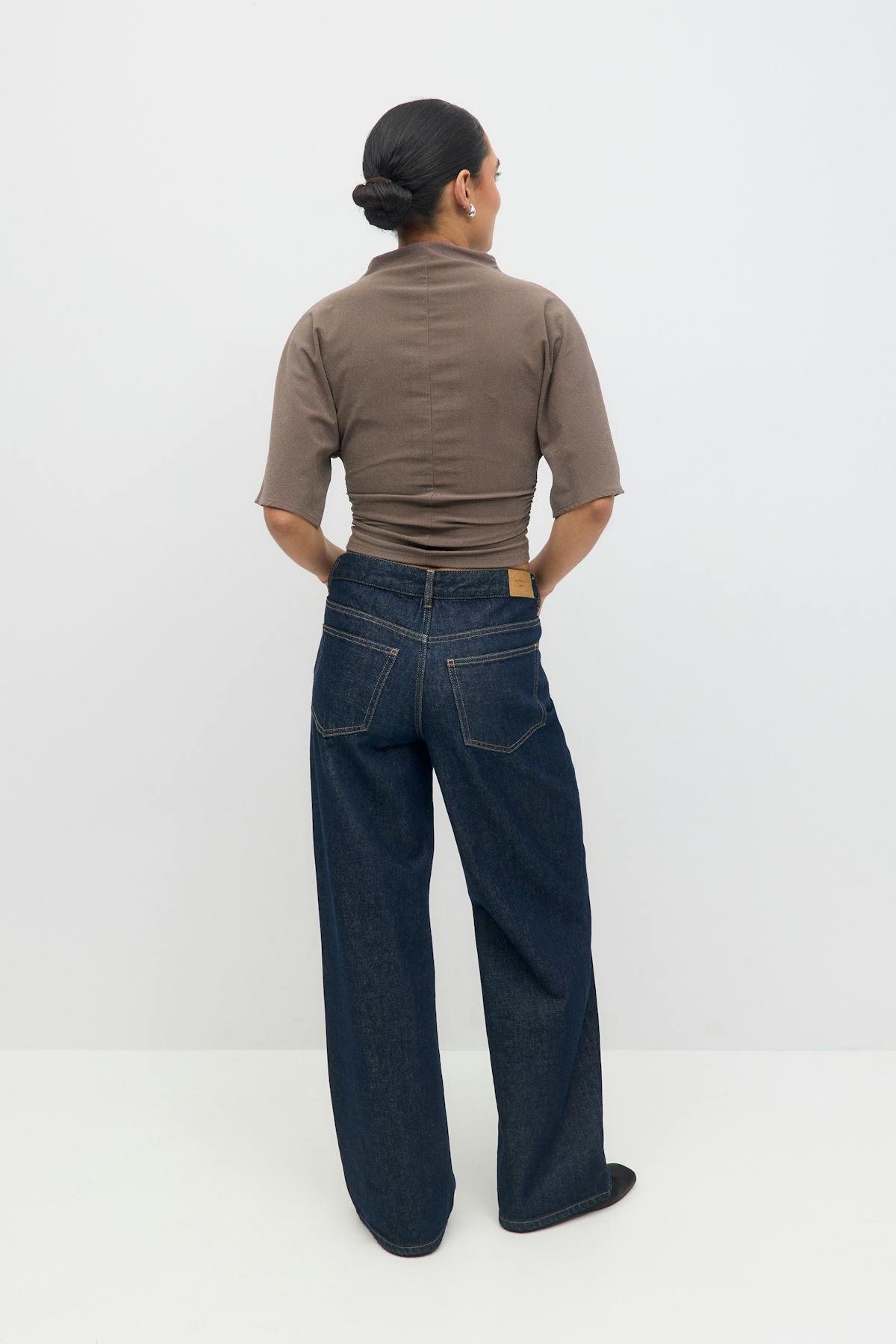 Drapy top - Whitecap gray
