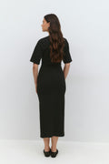 Ruched tee dress - Egret