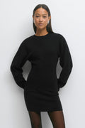Shaped knitted dress - Gardenia