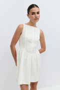 Broderie anglaise dress - Blanc