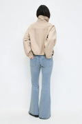 Ultra low flare jeans - Noir