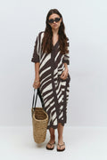 Beach dress - Zebra