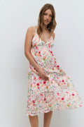 Broderie anglais dress - Jaune clair