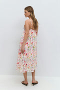 Broderie anglais dress - Jaune clair
