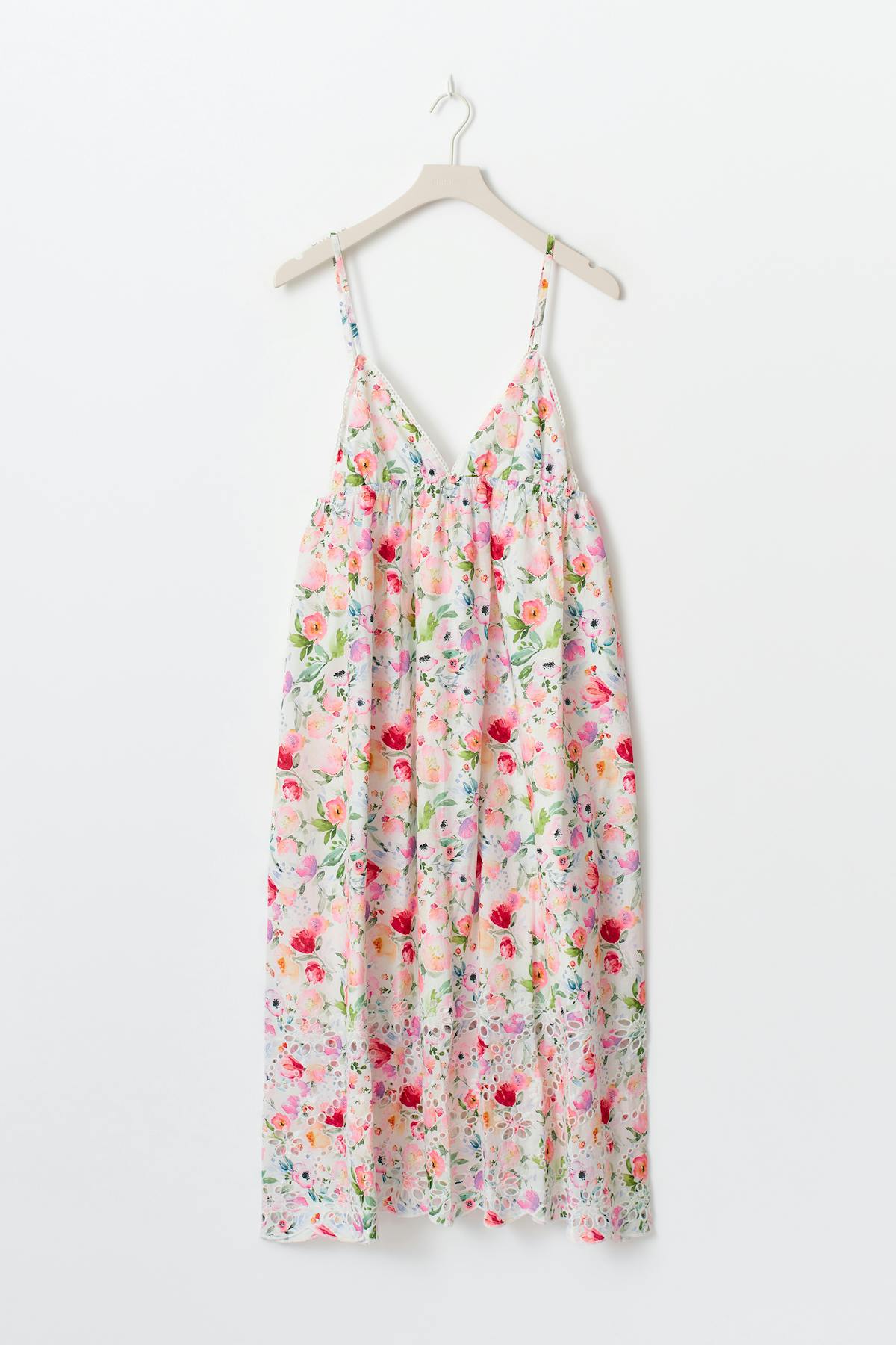 Broderie anglais dress - Jaune clair
