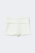 Folded hotpants - Brown multi