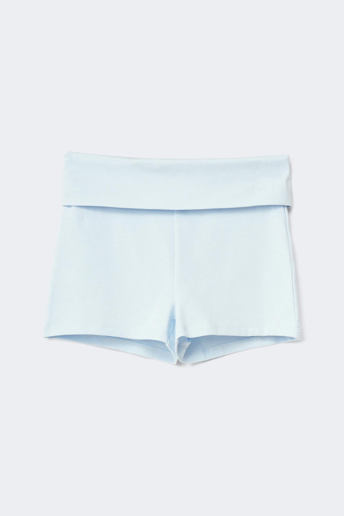 Folded hotpants - Ice melt