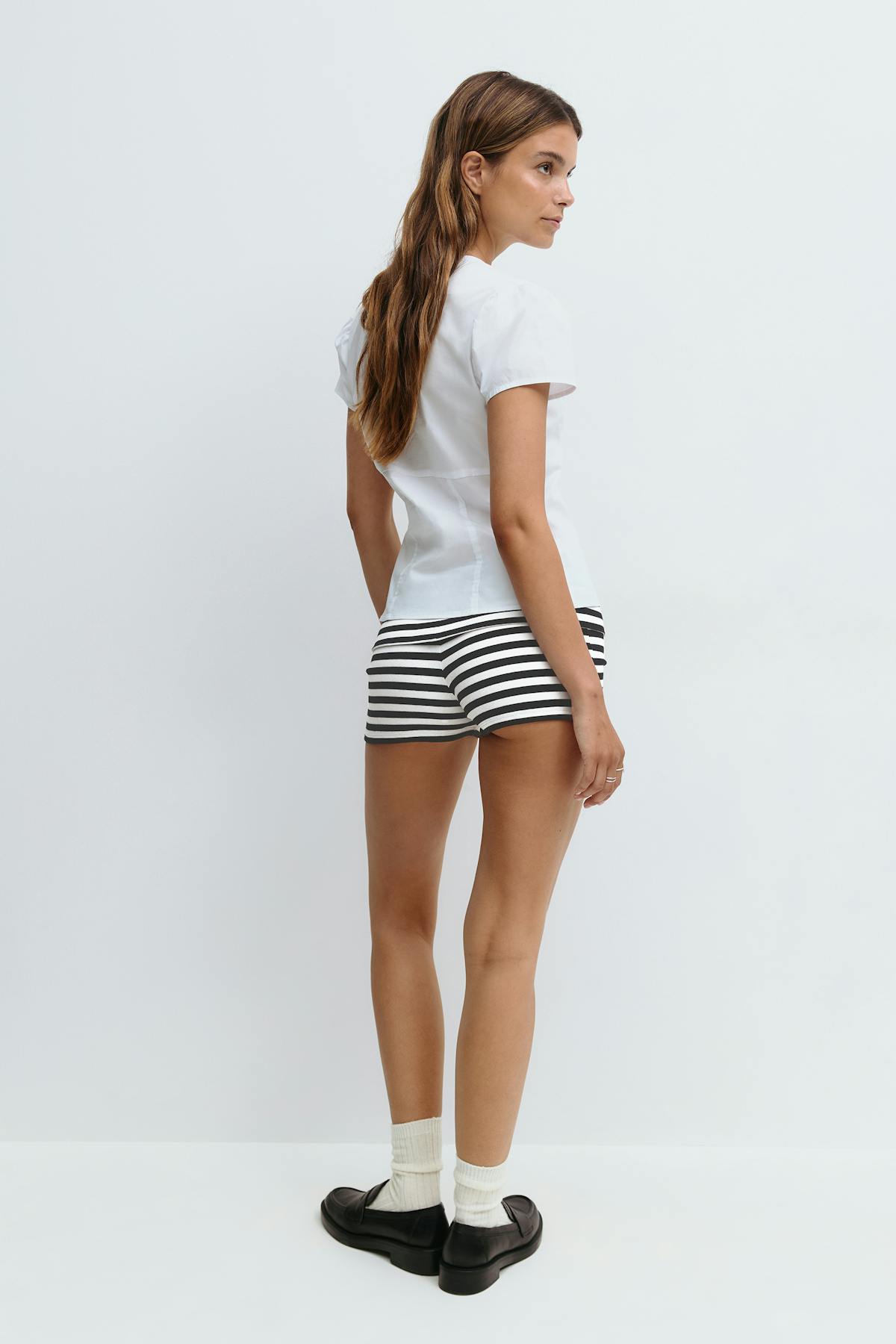 Folded hotpants - Shrinking violet