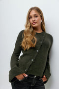 y knitted sweater - Oat melange