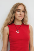necklace - Black/gold