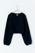 Y knitted bolero - Navy blazer