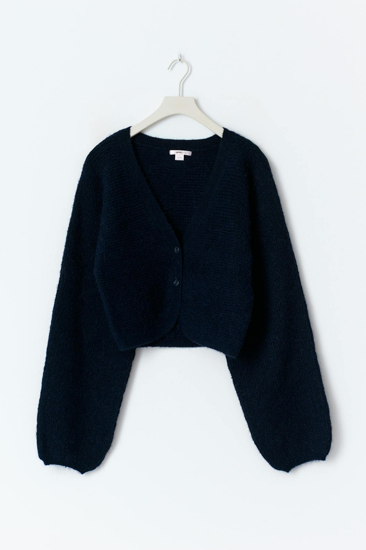 Y knitted bolero - Navy blazer