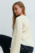y knitted sweater - Vert foncé