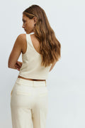 Corset vest - Creme