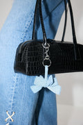 Remade bag charm - Bleu
