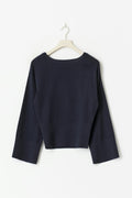 14+ knitted sweater - Navy blazer